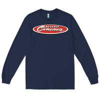 Navy new beverly cinema Long Sleeve Tee - linhVisuals
