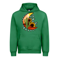 Emerald turquoise desert moon Urban Hoodie - Jasminsmagicworld