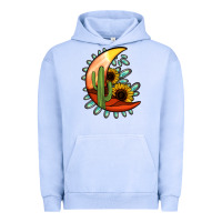 Turquoise Desert Moon Urban Hoodie | Teevron