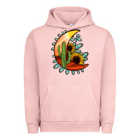 Pigment Salmon turquoise desert moon Urban Hoodie - Jasminsmagicworld