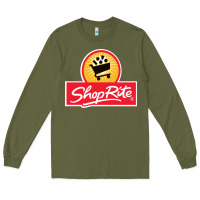 Army Green shoprite Long Sleeve Tee - linhVisuals