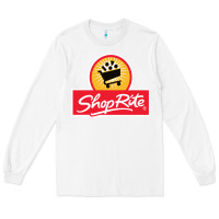 White shoprite Long Sleeve Tee - linhVisuals
