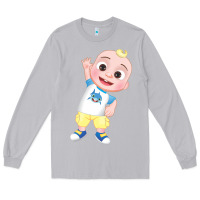 Moon Dust jj cocomelon babyshark Long Sleeve Tee - linhVisuals