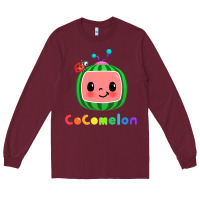 Burgundy cocomelon Long Sleeve Tee - linhVisuals