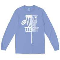 Colony Blue christian disc golf i can do all things philippians 4 13 t shirt Long Sleeve Tee - linhVisuals