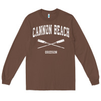 Chestnut cannon beach oregon vintage nautical crossed oars t shirt Long Sleeve Tee - linhVisuals