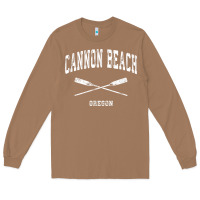 Toasted Coconut cannon beach oregon vintage nautical crossed oars t shirt Long Sleeve Tee - linhVisuals
