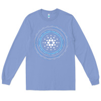 Colony Blue cardano ada crypto cryptocurrency t shirt Long Sleeve Tee - linhVisuals