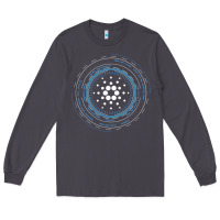 Smoke cardano ada crypto cryptocurrency t shirt Long Sleeve Tee - linhVisuals