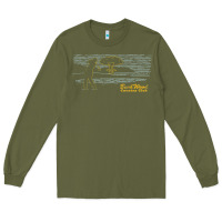 Army Green caddyshack bushwood country club explosion t shirt Long Sleeve Tee - linhVisuals