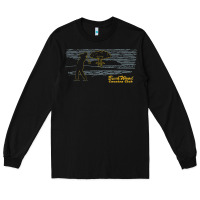 Black caddyshack bushwood country club explosion t shirt Long Sleeve Tee - linhVisuals