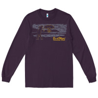 Plum caddyshack bushwood country club explosion t shirt Long Sleeve Tee - linhVisuals