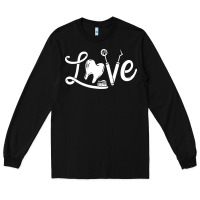 Black dentistry dentist dental assistant dental hygienist gift pullover hood Long Sleeve Tee - linhVisuals