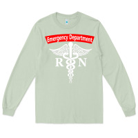 Matcha emergency department nursing er registered nurse rn caduceus raglan ba Long Sleeve Tee - linhVisuals