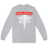 Moon Dust emergency department nursing er registered nurse rn caduceus raglan ba Long Sleeve Tee - linhVisuals