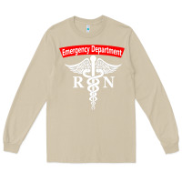 Mushroom emergency department nursing er registered nurse rn caduceus raglan ba Long Sleeve Tee - linhVisuals