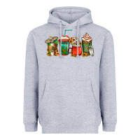 Heather Grey mexican coffee cups Heavyweight Hoodie - Jasminsmagicworld