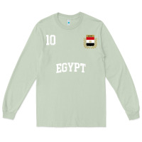 Matcha egypt team sports number 10 soccer egyptian flag t shirt Long Sleeve Tee - linhVisuals