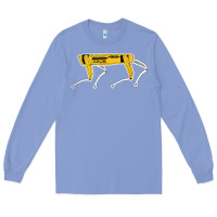Colony Blue dynamics robot dog spot for boston militaries t shirt Long Sleeve Tee - linhVisuals