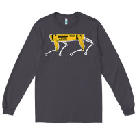 Smoke dynamics robot dog spot for boston militaries t shirt Long Sleeve Tee - linhVisuals