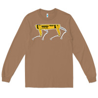 Toasted Coconut dynamics robot dog spot for boston militaries t shirt Long Sleeve Tee - linhVisuals