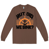 Chestnut funny boat captain gift for boater men women cool boating t shirt Long Sleeve Tee - linhVisuals
