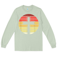 Matcha jesus cross retro style vintage t shirt Long Sleeve Tee - linhVisuals