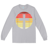 Moon Dust jesus cross retro style vintage t shirt Long Sleeve Tee - linhVisuals