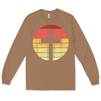 Toasted Coconut jesus cross retro style vintage t shirt Long Sleeve Tee - linhVisuals