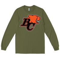 Army Green bc lions Long Sleeve Tee - linhVisuals
