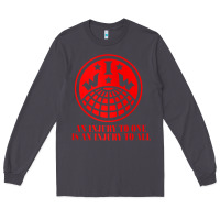 Smoke iww injury one is injury to all front and back red zip hoodie Long Sleeve Tee - linhVisuals