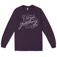 Plum i'm your huckleberry tank top Long Sleeve Tee - linhVisuals