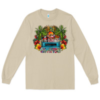 Mushroom Summer Long Sleeve Tee - CowhideDigitalArt