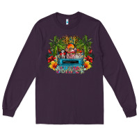 Plum Summer Long Sleeve Tee - CowhideDigitalArt