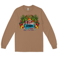 Toasted Coconut Summer Long Sleeve Tee - CowhideDigitalArt