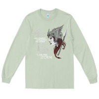 Matcha fate whispers to her you cannot withstand the storm t shirt Long Sleeve Tee - linhVisuals