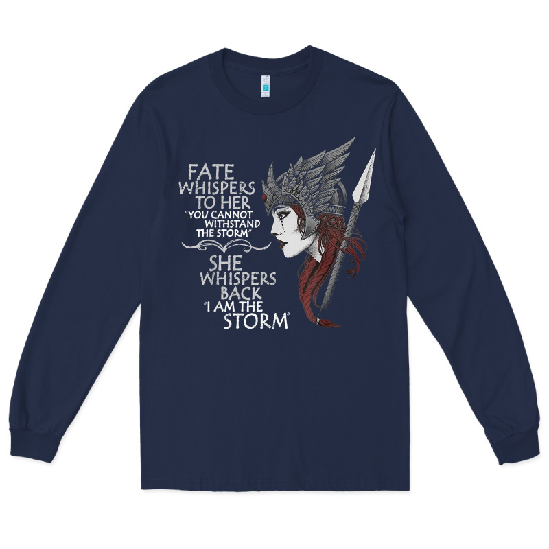 Fate Whispers To Her You Cannot Withstand The Storm T Shirt Long Sleeve Tee by linhVisuals | Teevron