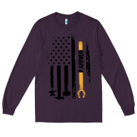 Plum farrier, horse lovers no hoof no horse barefoot father's day pullover Long Sleeve Tee - linhVisuals