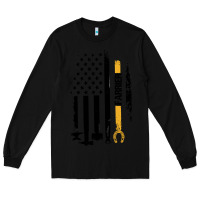Black farrier, horse lovers no hoof no horse barefoot father's day pullover Long Sleeve Tee - linhVisuals