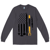 Smoke farrier, horse lovers no hoof no horse barefoot father's day pullover Long Sleeve Tee - linhVisuals