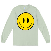 Matcha retro happy vibe smiley face happy face graphic sweatshirt Long Sleeve Tee - linhVisuals