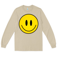 Mushroom retro happy vibe smiley face happy face graphic sweatshirt Long Sleeve Tee - linhVisuals