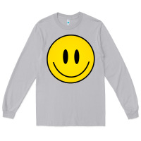 Moon Dust retro happy vibe smiley face happy face graphic sweatshirt Long Sleeve Tee - linhVisuals