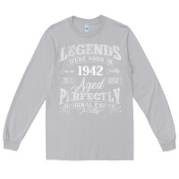 Moon Dust legends were born in 1942 year of birth birthday t shirt Long Sleeve Tee - linhVisuals