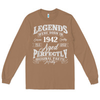 Toasted Coconut legends were born in 1942 year of birth birthday t shirt Long Sleeve Tee - linhVisuals