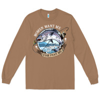 Toasted Coconut funny women want me, fish fishing fear t shirt Long Sleeve Tee - linhVisuals