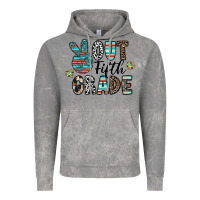 Cloud Rock out fifth grade Vintage Hoodie - CowhideDigitalArt