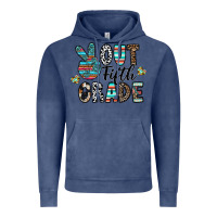 Vintage Denim out fifth grade Vintage Hoodie - CowhideDigitalArt