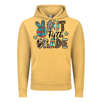 Vintage Mustard out fifth grade Vintage Hoodie - CowhideDigitalArt