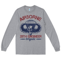 Heather Grey the engineers of 20th brigade t shirt Long Sleeve Tee - linhVisuals